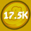 17.5k Coins Spent