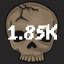 1.85k Monsters Killed