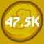 47.5k Coins Spent
