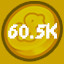 60.5k Coins Spent