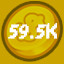 59.5k Coins Spent