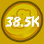 38.5k Coins Spent