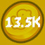 13.5k Coins Spent