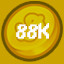 88k Coins Spent