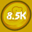 8.5k Coins Spent