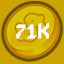 71k Coins Spent