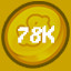 78k Coins Spent