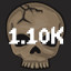 1.1k Monsters Killed