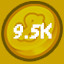 9.5k Coins Spent