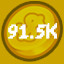 91.5k Coins Spent