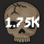 1.75k Monsters Killed
