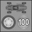 Car 2 - 100 Racing Medals