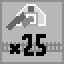 25 axes!