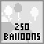 250 balloons!