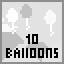 10 balloons!