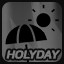 "HOLIDAY" CLEAR
