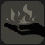 "Burnning Left Hand" CLEAR
