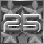 Get 5 stars 25 times
