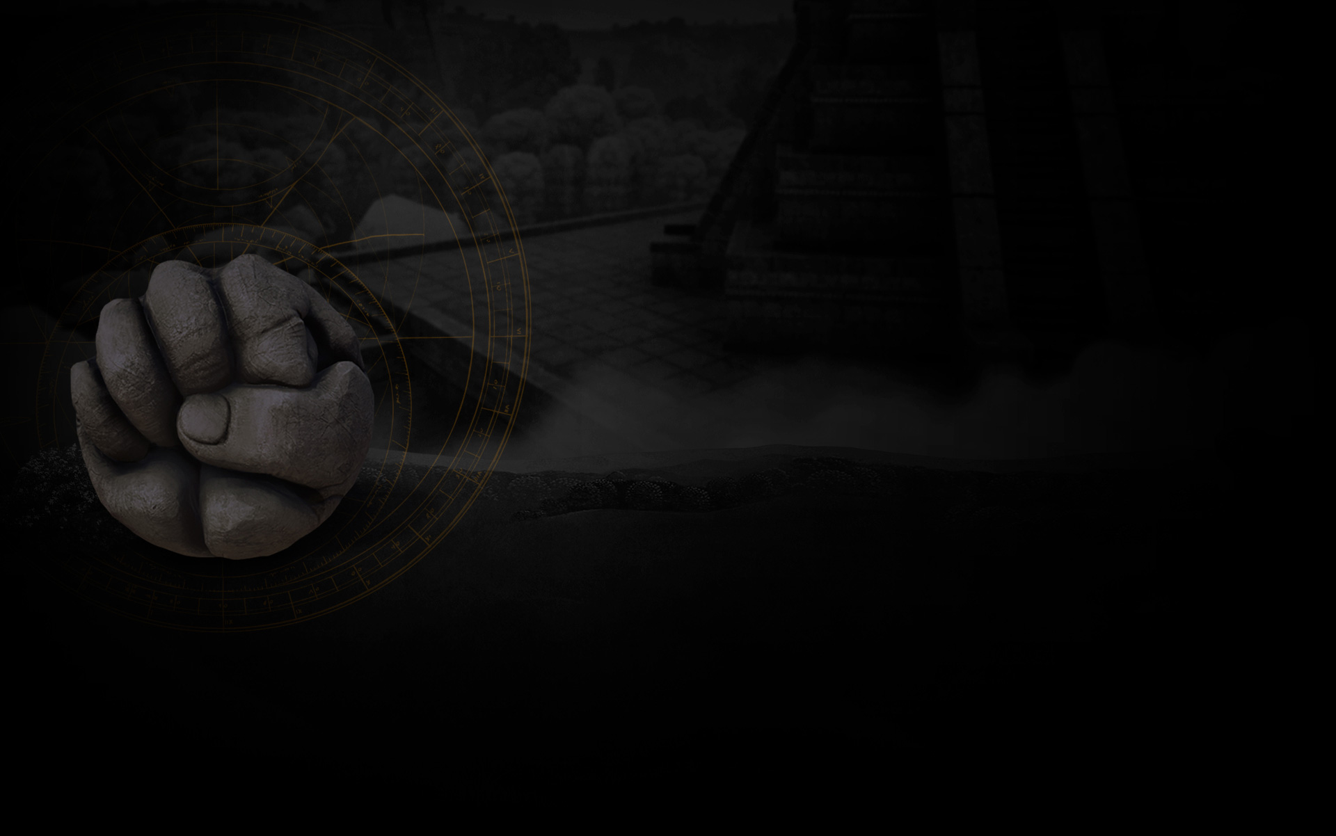 Fist Boulder Background