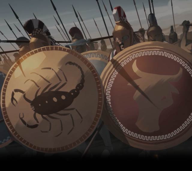 Hoplites ready