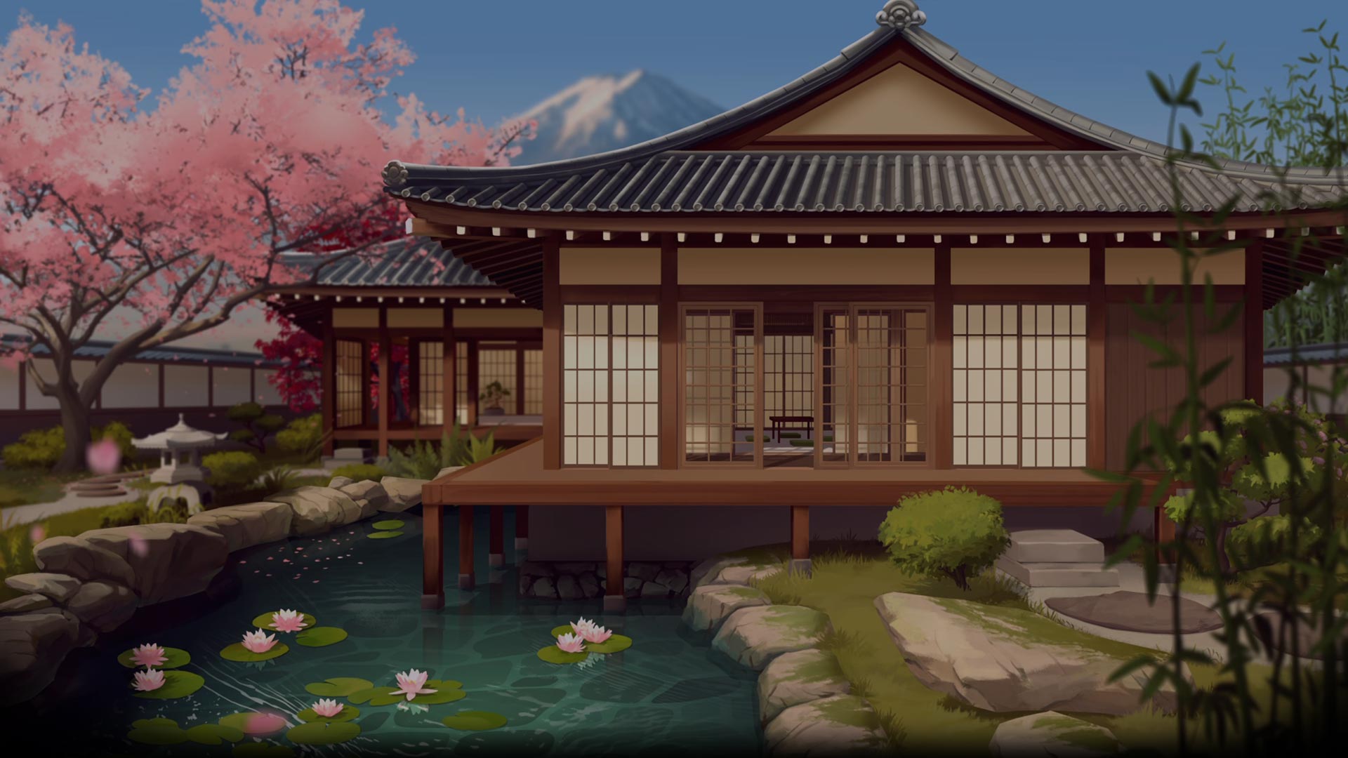 Sakura Background Profile