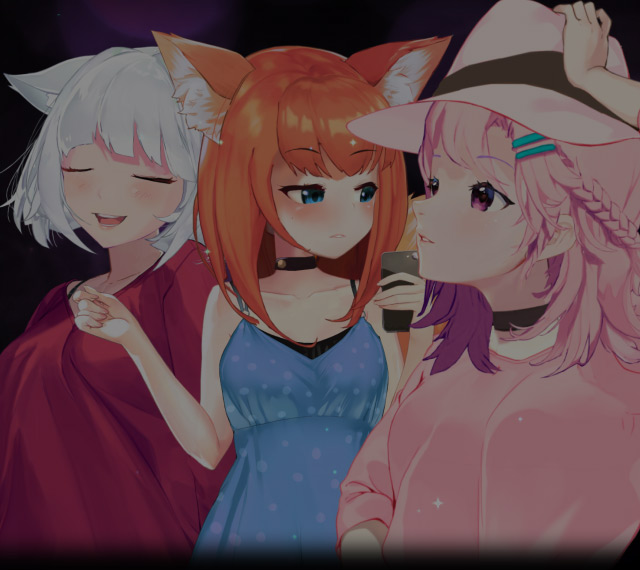 The Three Nekos Classy