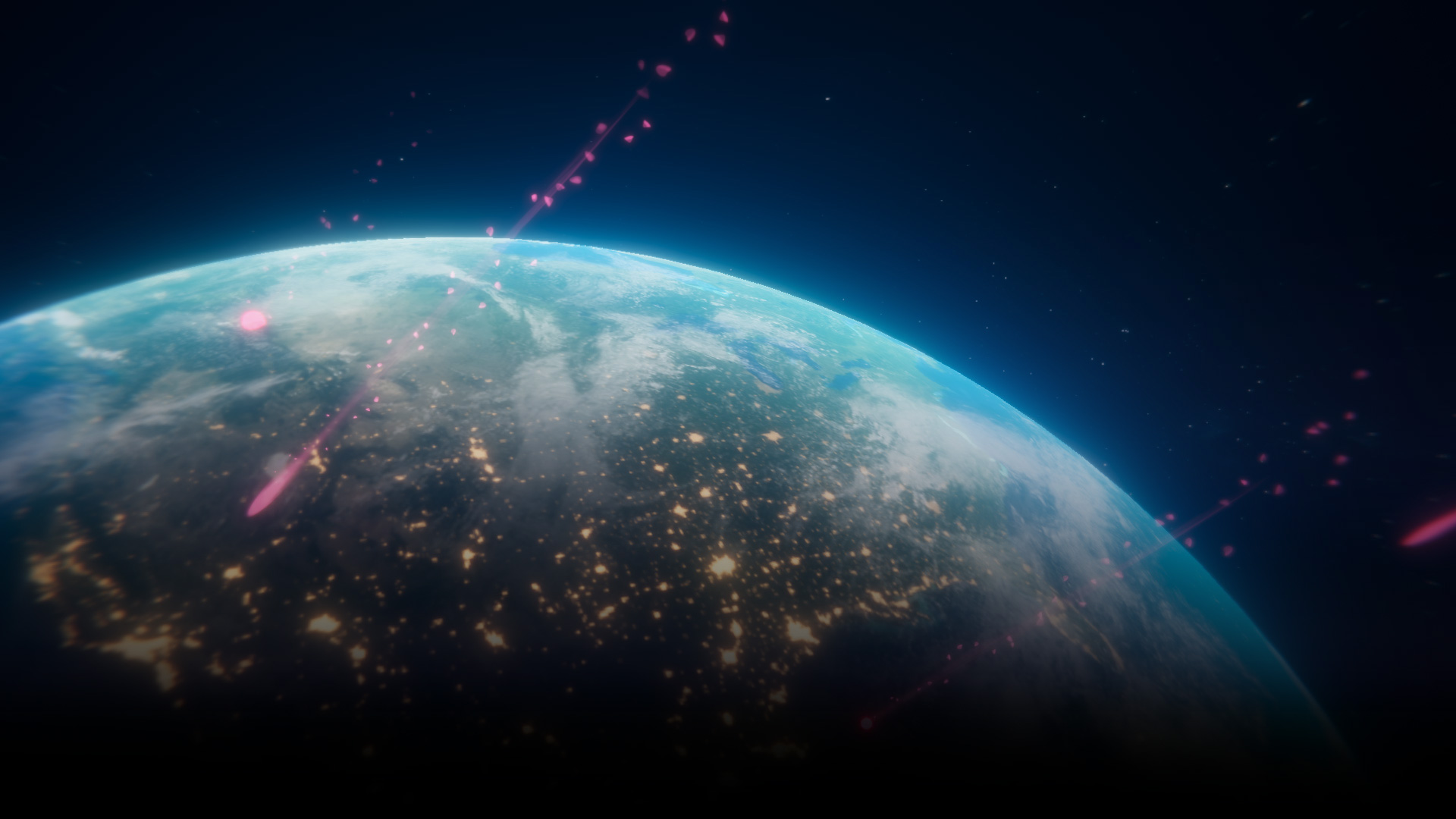 Pink Meteors