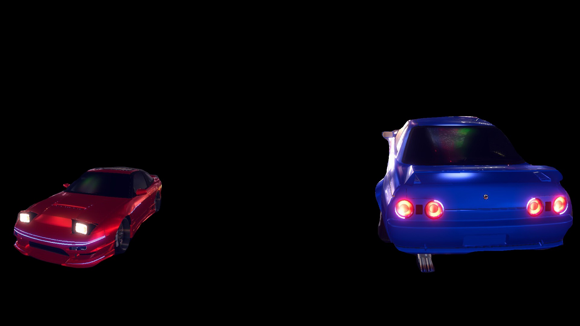 RED BLUE