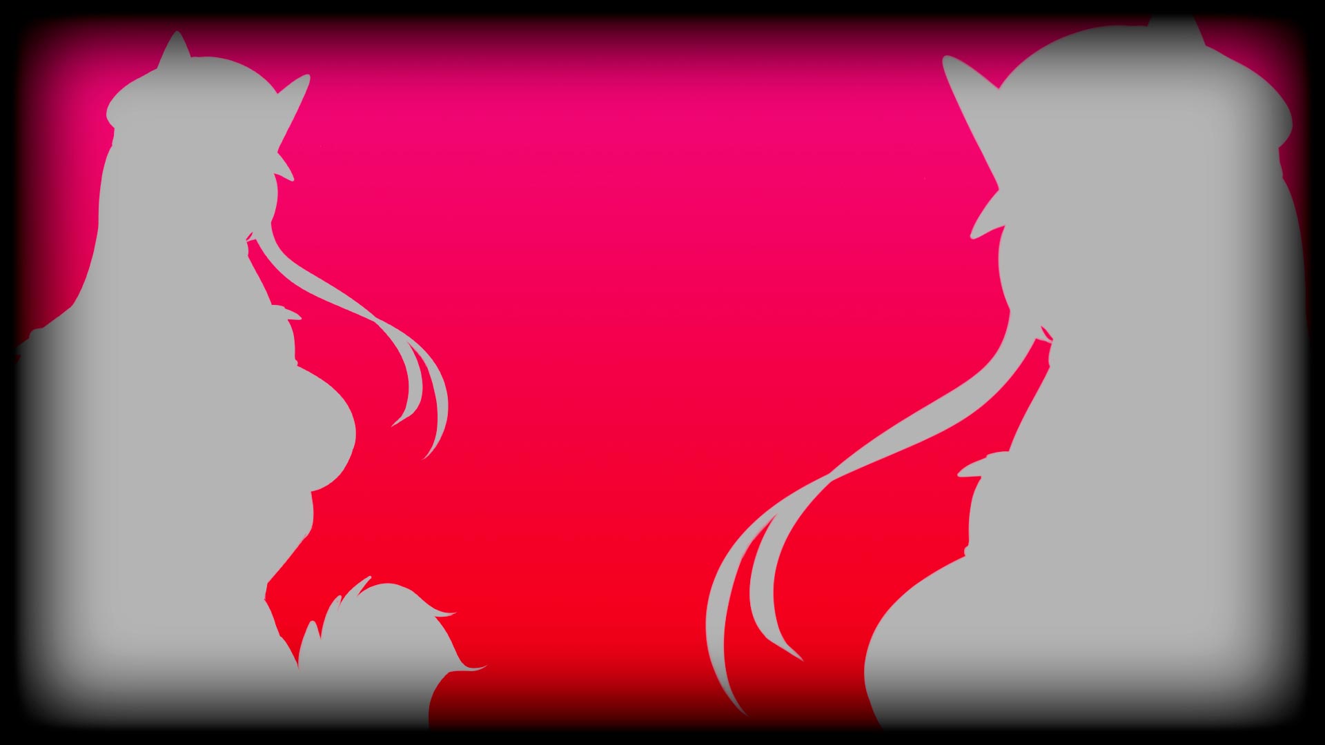 Valentine Silhouette Background