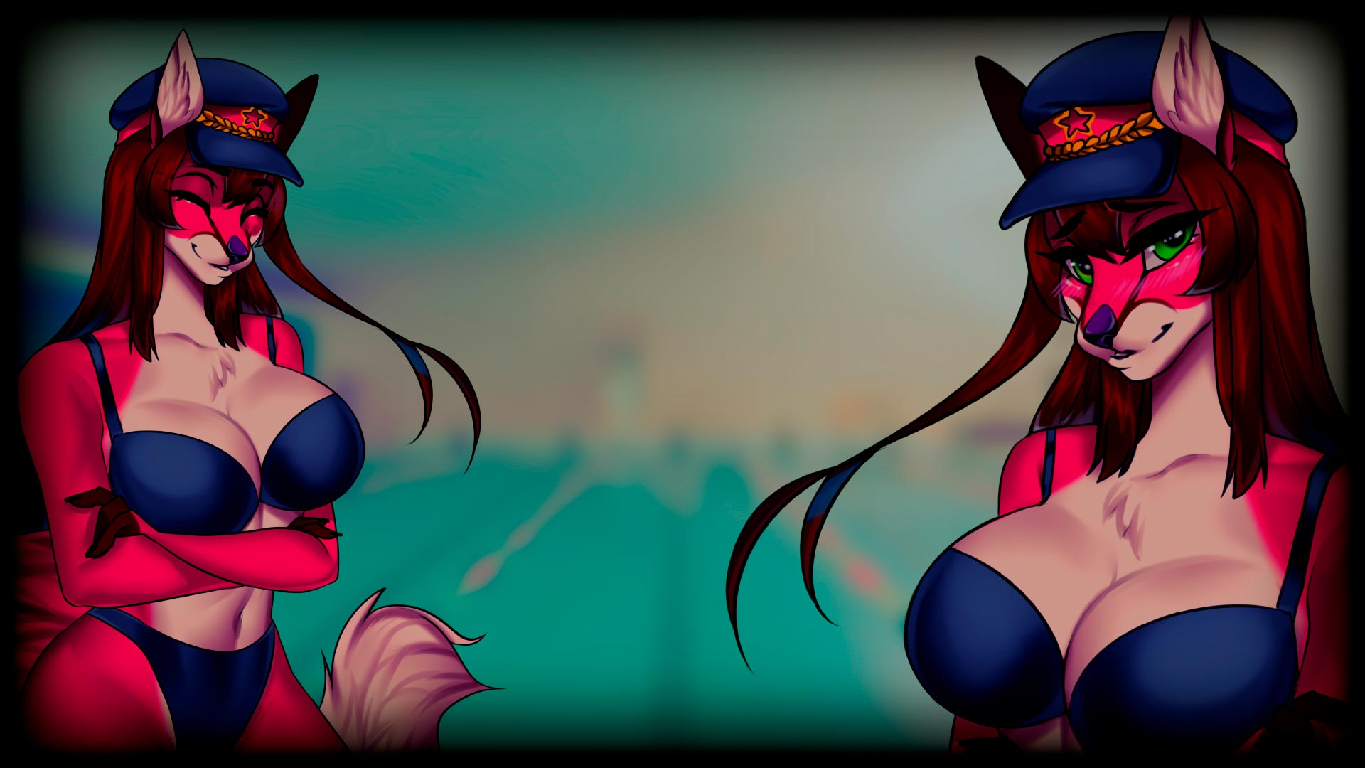 Playful Valentine Background