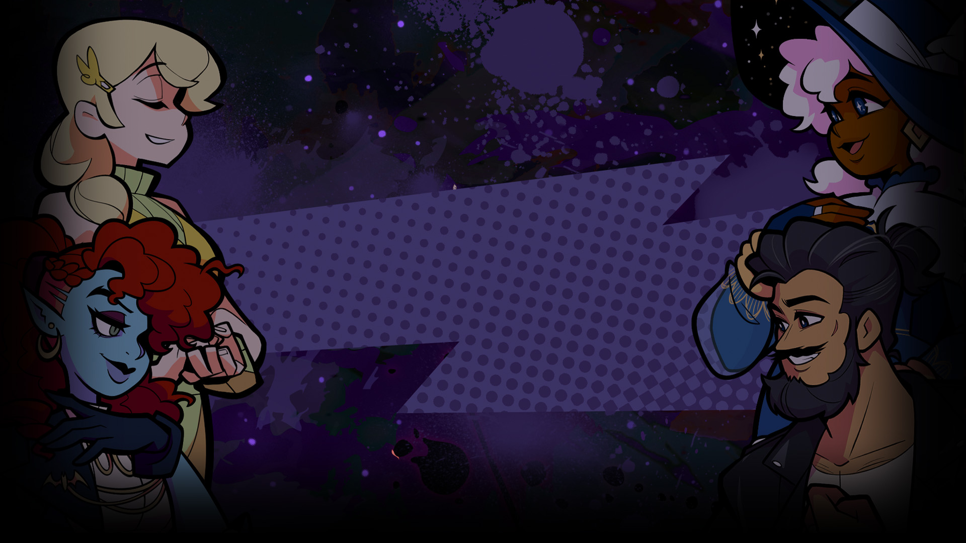 Dove, Nocturna, Merlin and Heph