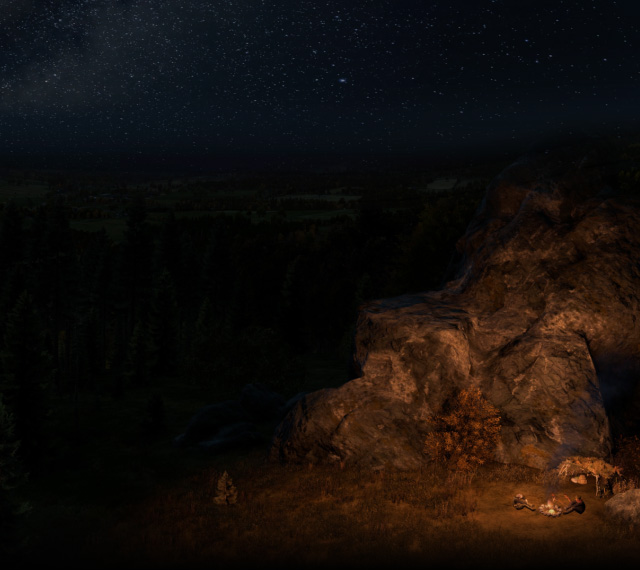 Rest in the mountains Chernarus