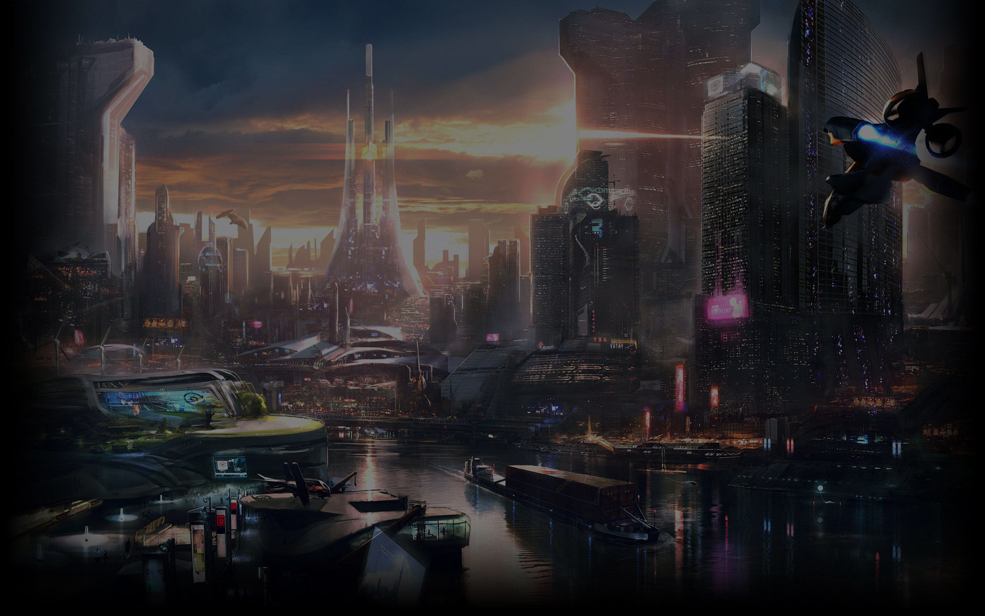 High Paris concept art