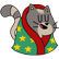 :catinablanket: