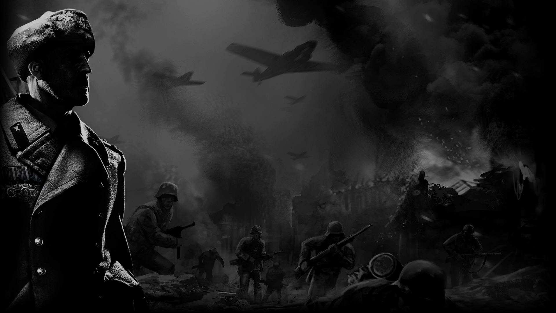 For the Motherland - Greyscale