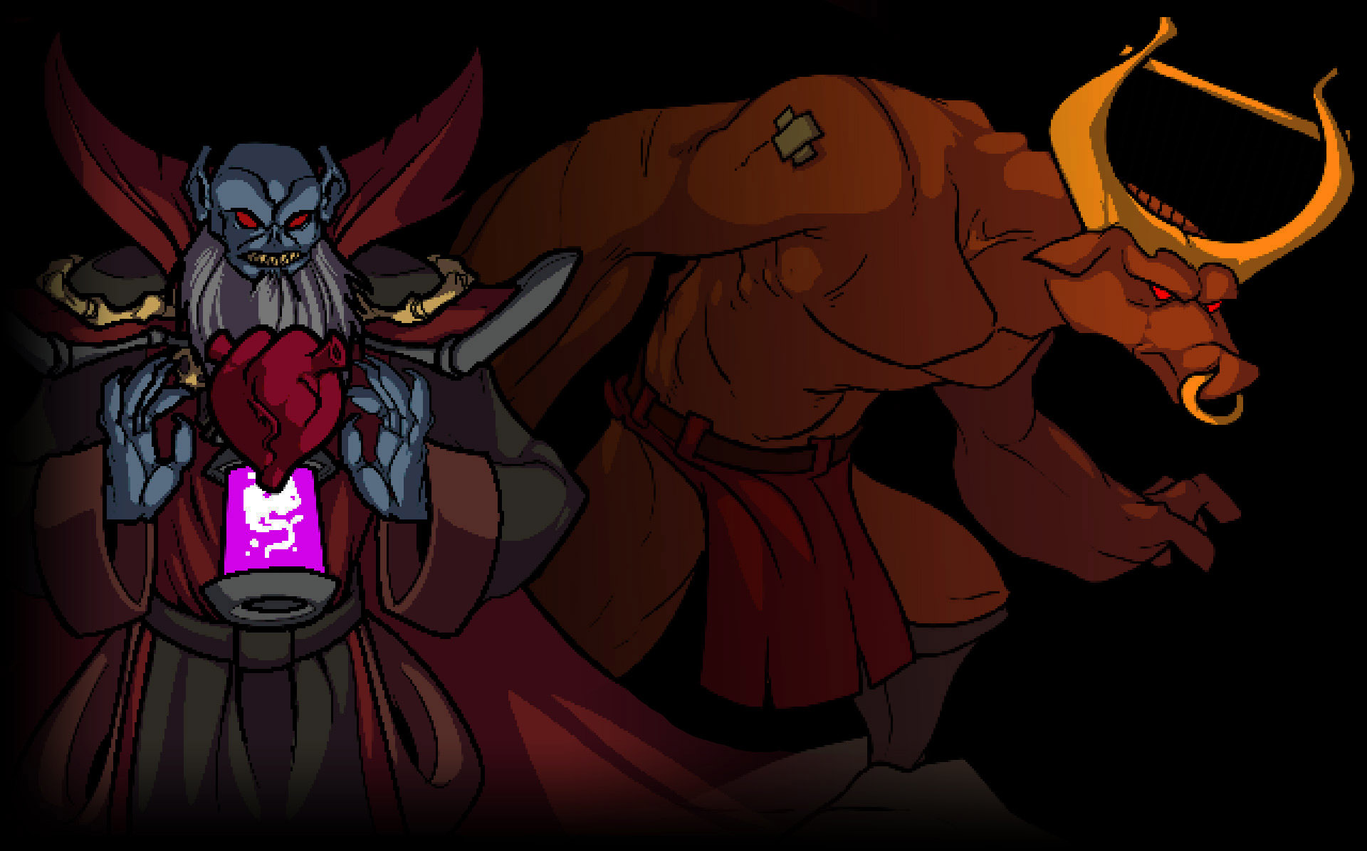 NecroDancer and Minotaur