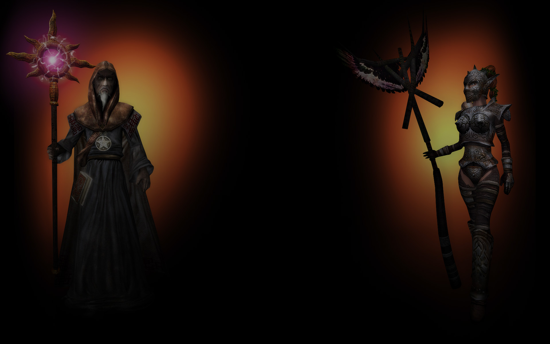 Wizard and Druid
