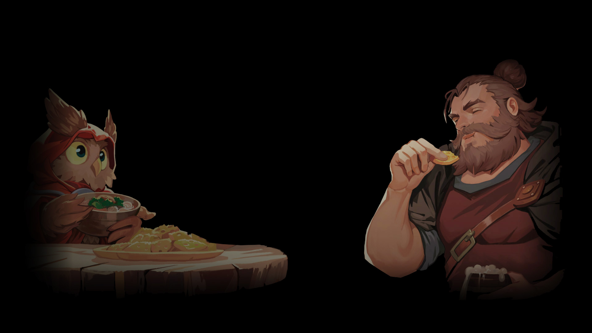 Conversations in the tavern