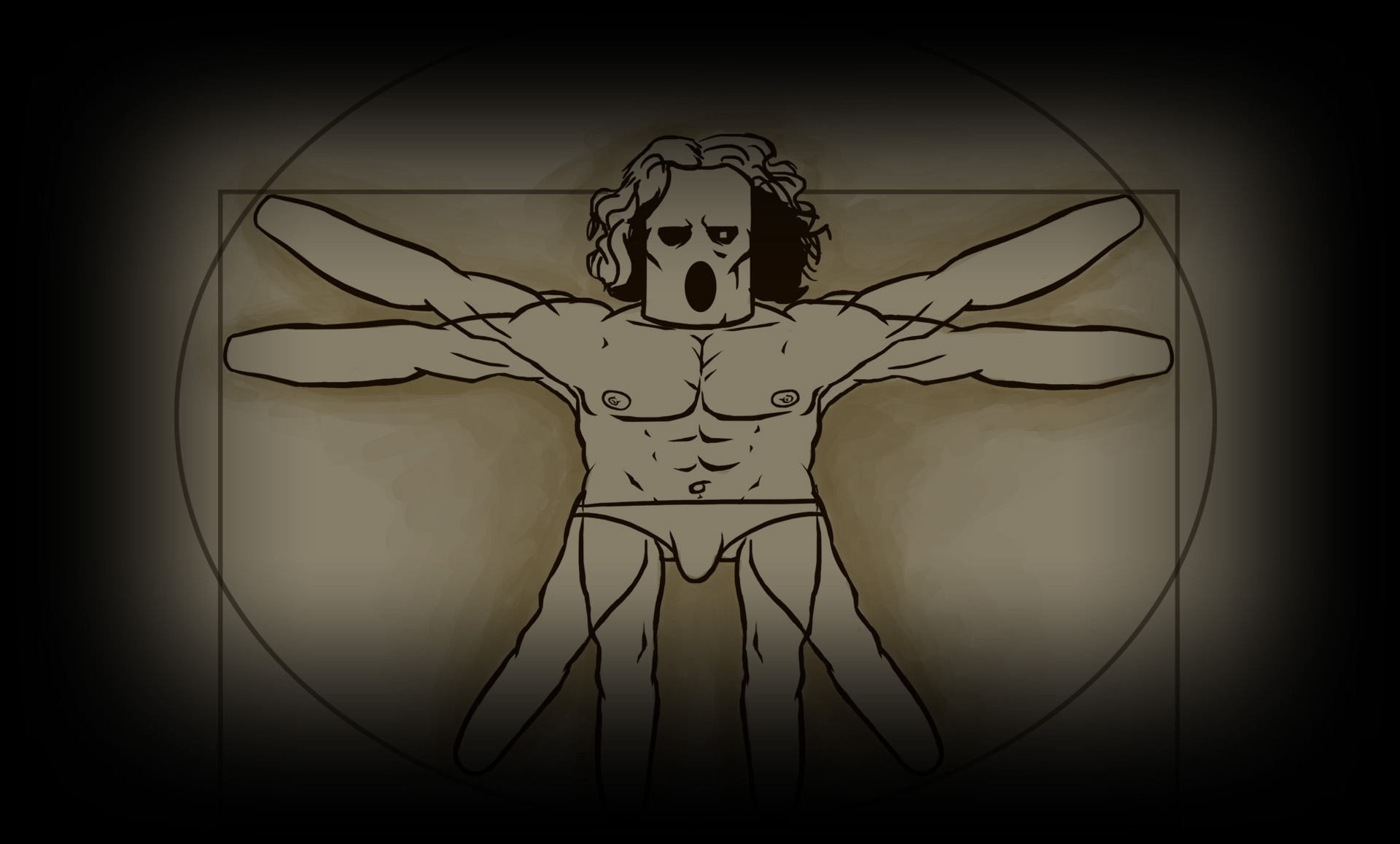 The Vitruvian Mounter Background