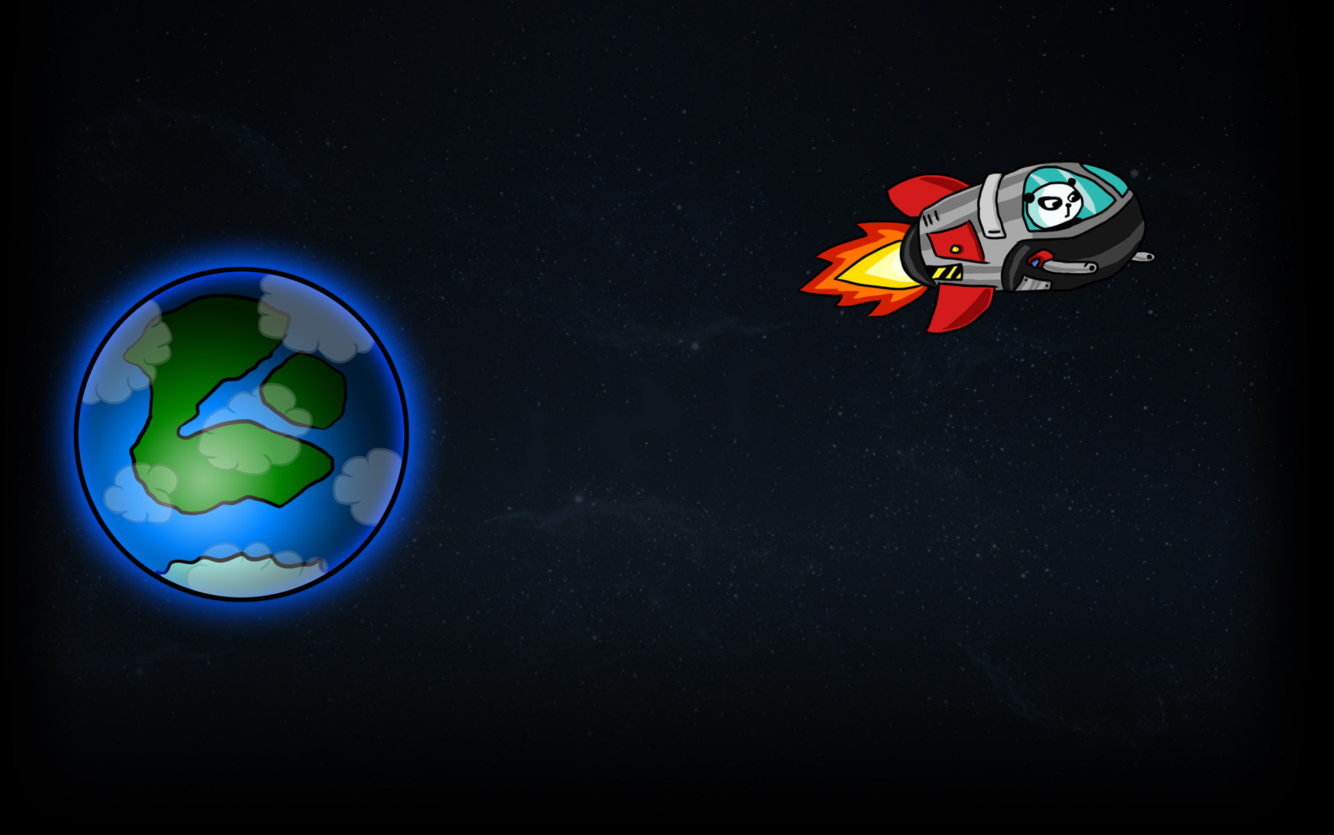 Panda in Space