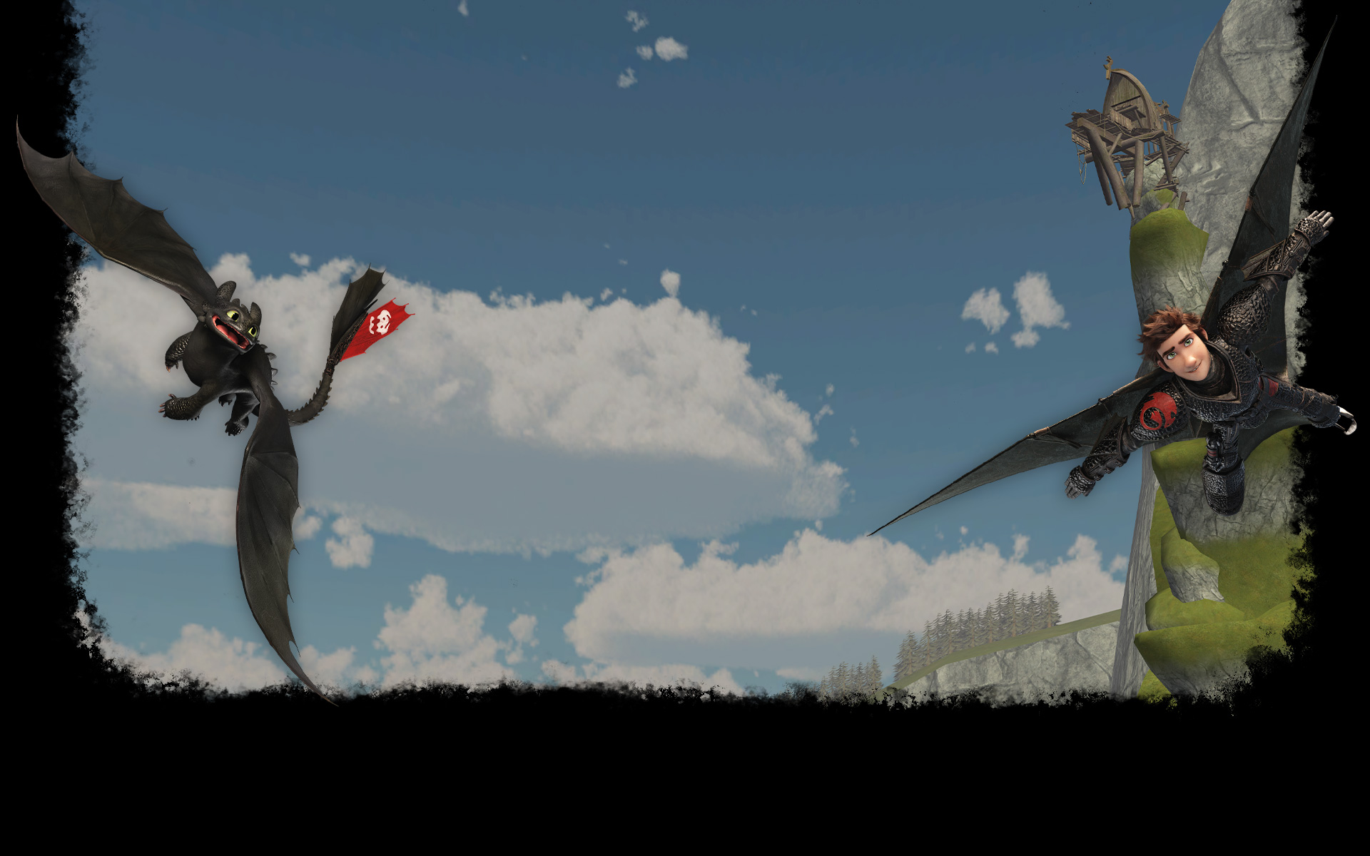 Hiccup & Toothless