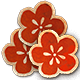 Series 1 - Three Red Flowers