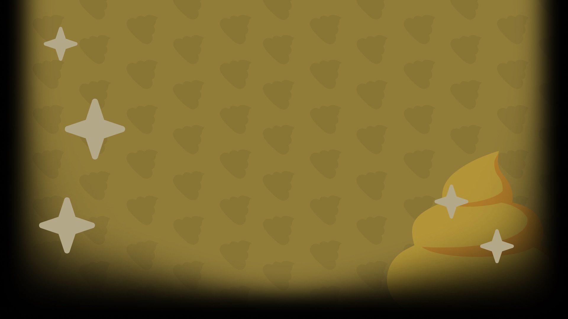 Golden poop