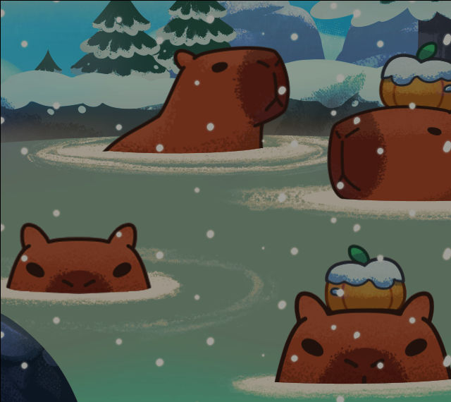 Capybaras in the Alpines