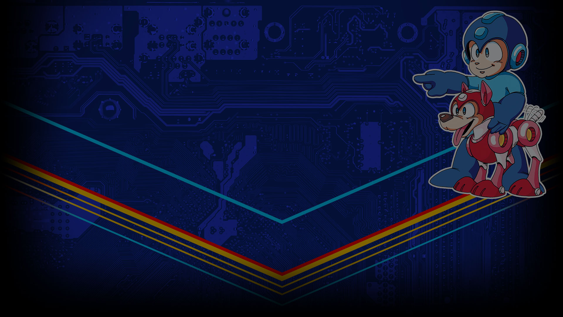 Mega Man Rush Background