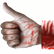 :by: