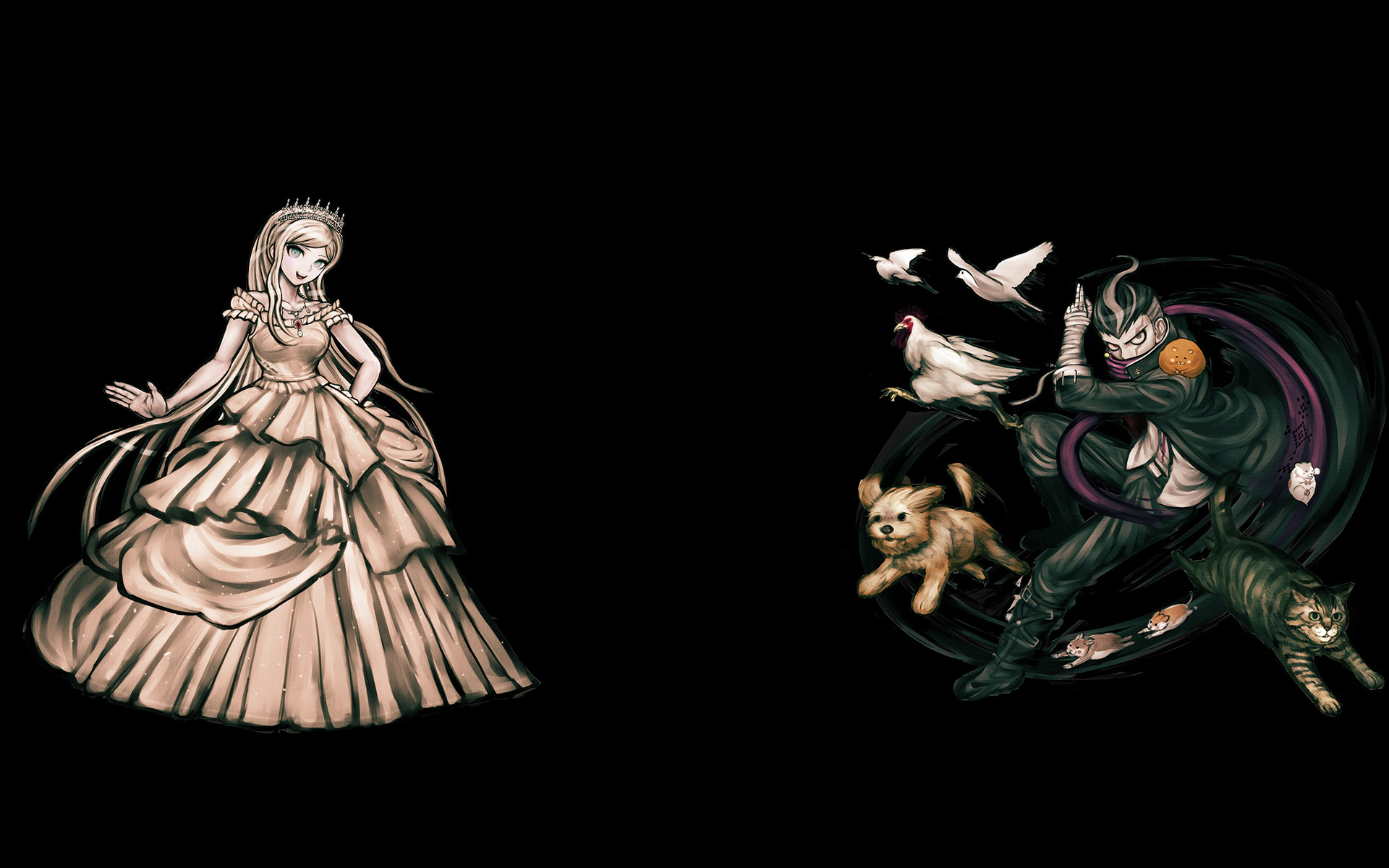 Sonia Nevermind and Gundham Tanaka