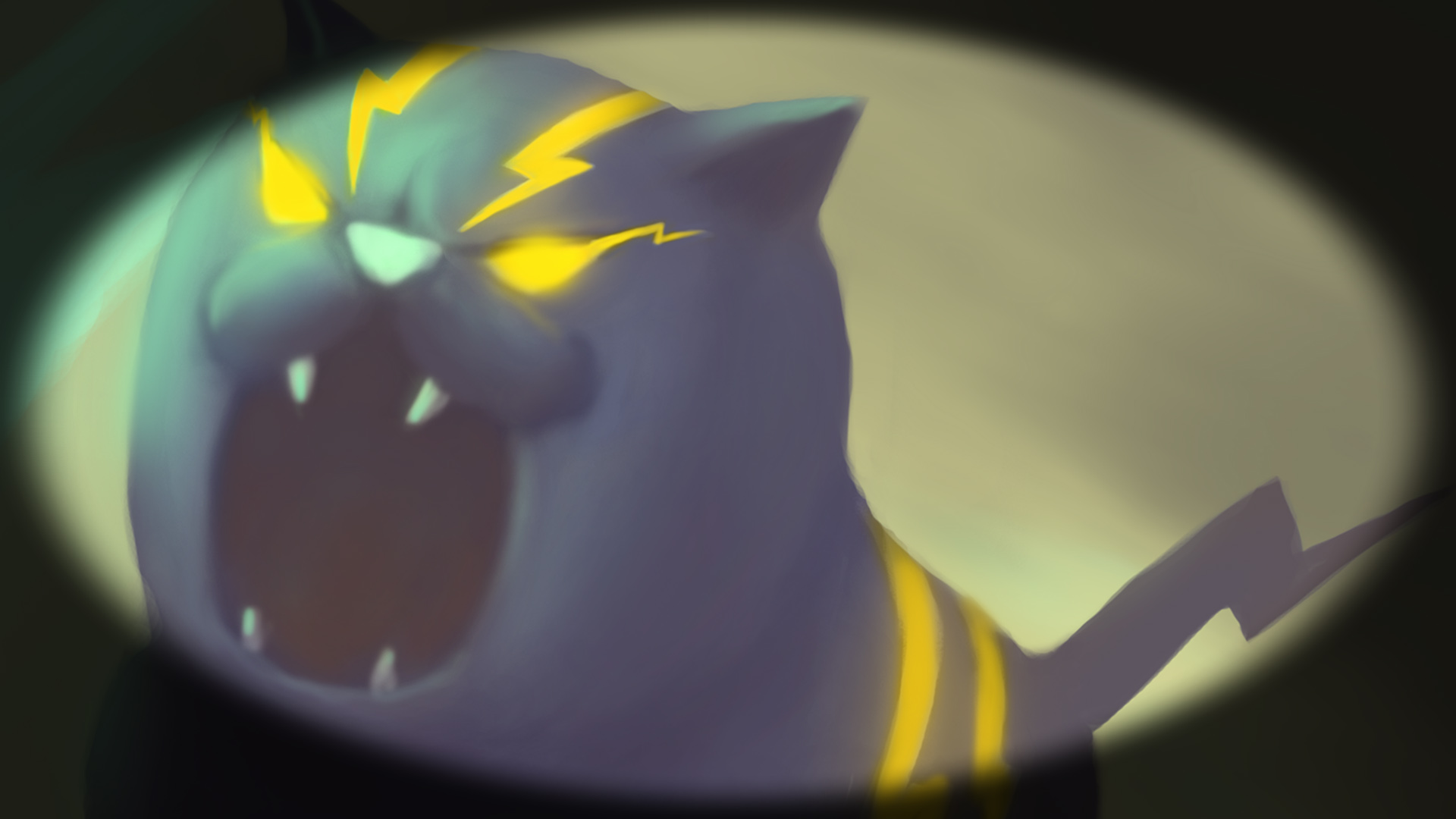 Yellow Energy Kitten