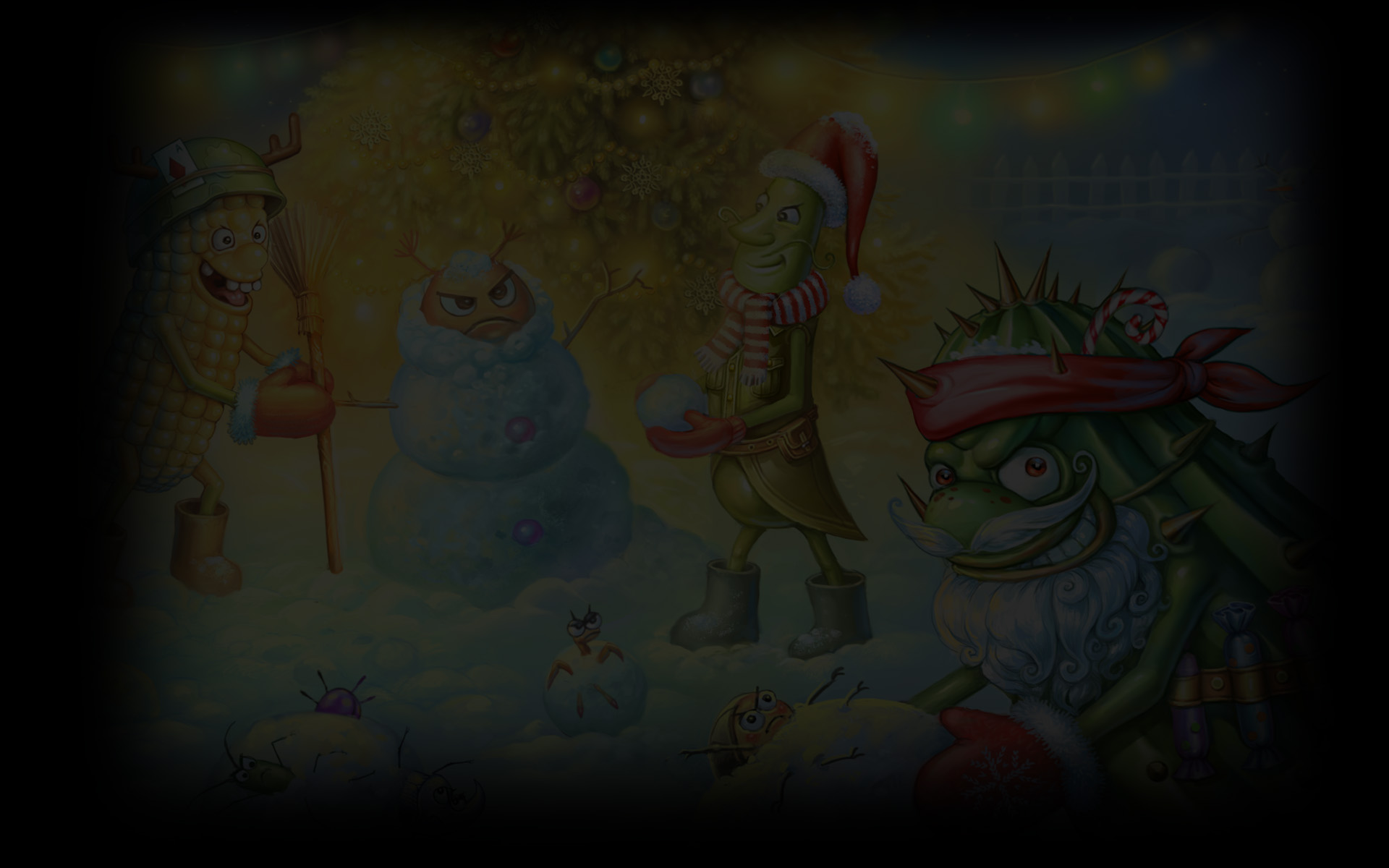 Making of snowman