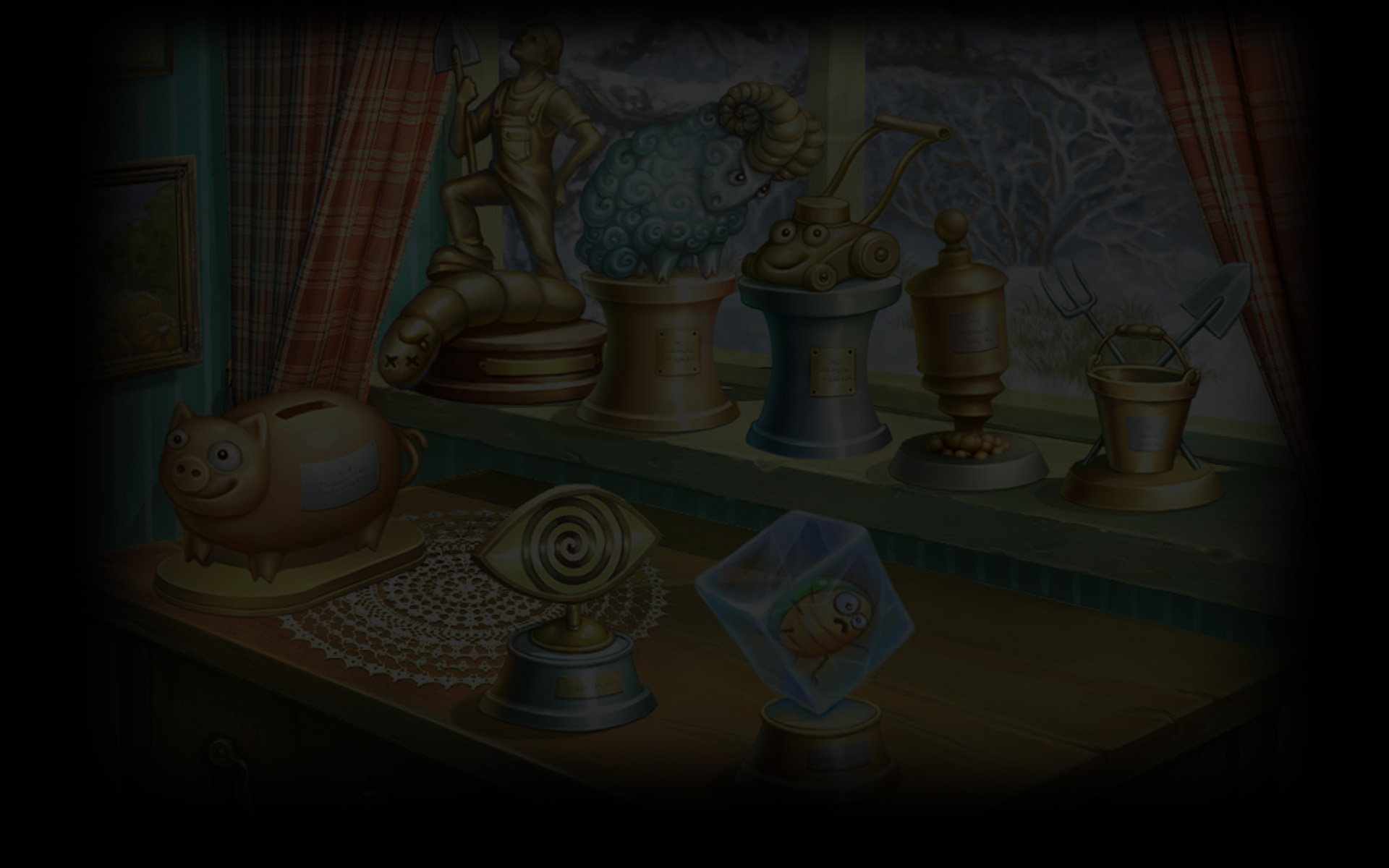 Trophy room